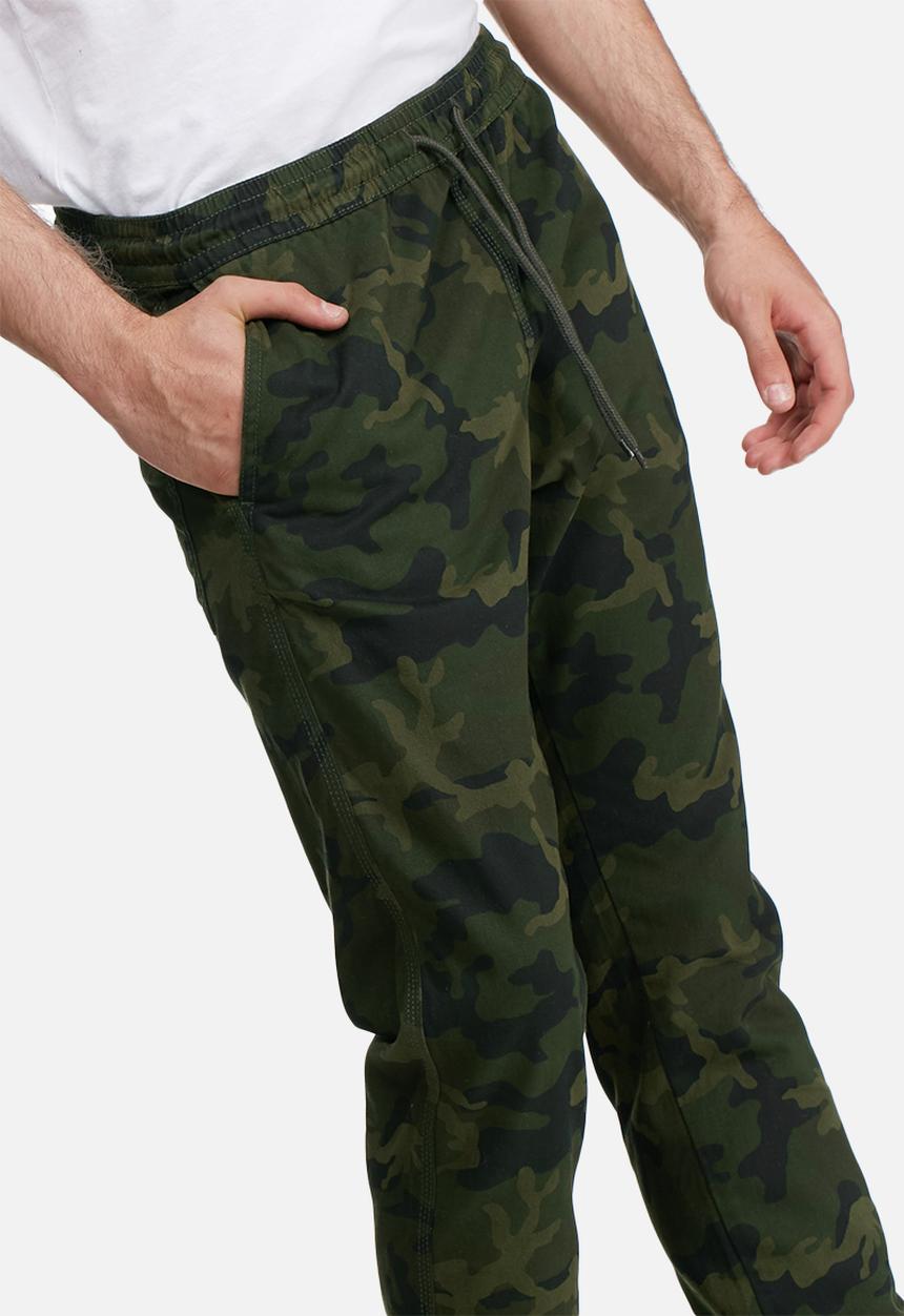 PRODUKT - Camo cuffed jogger