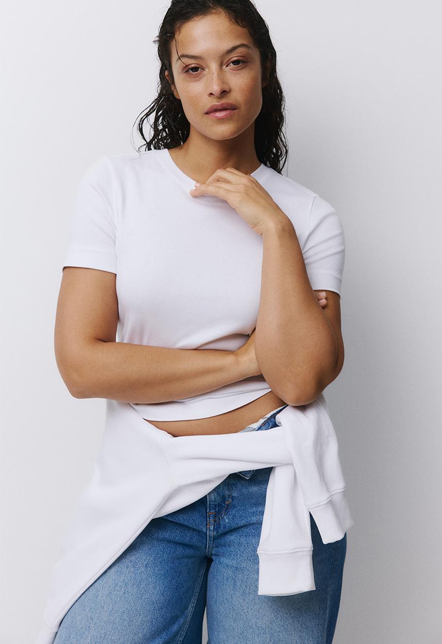 H&M - Cotton t-shirt - white