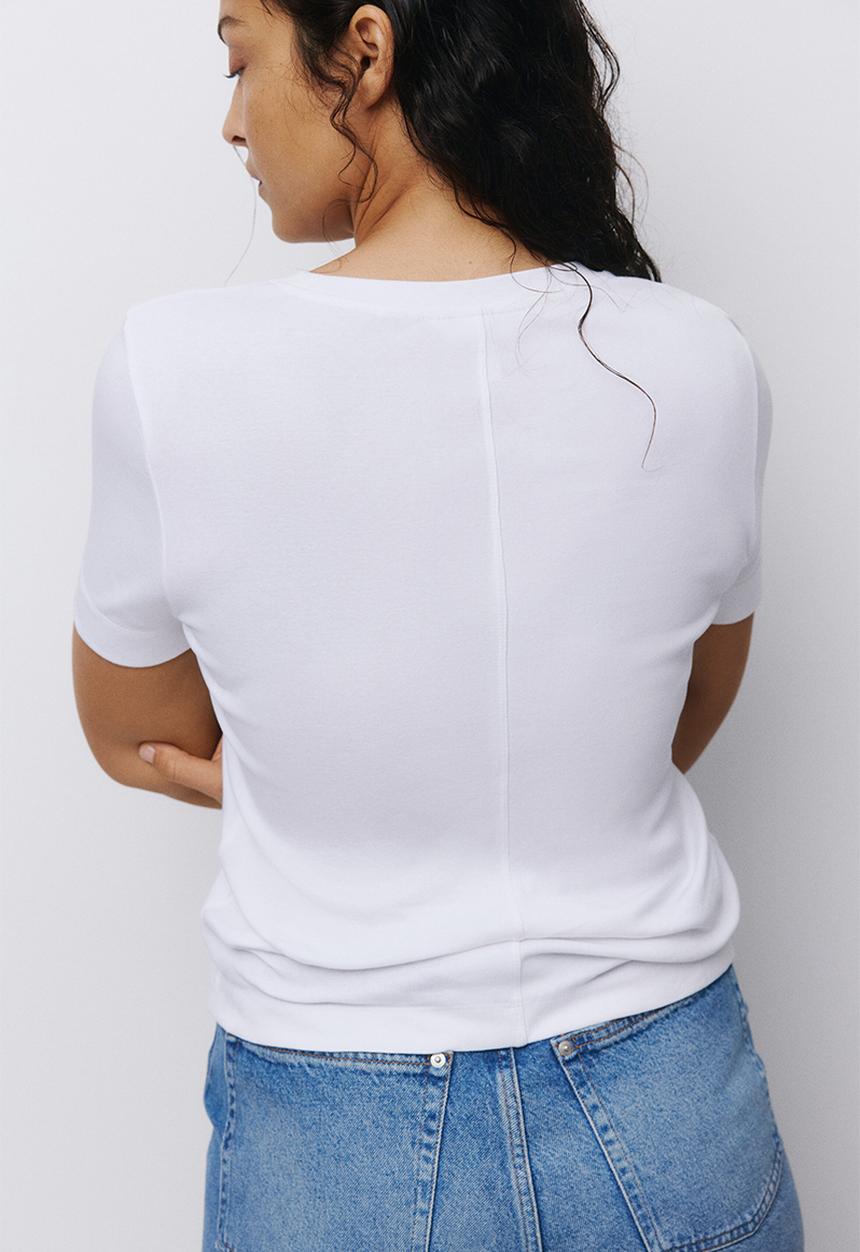 H&M - Cotton t-shirt - white