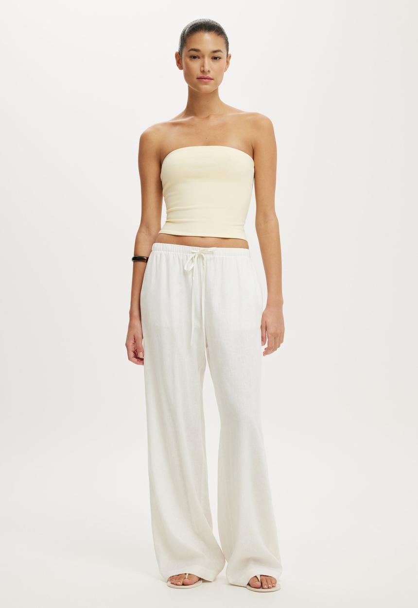 Cotton On - Maple Tube Top - Vanilla Glow