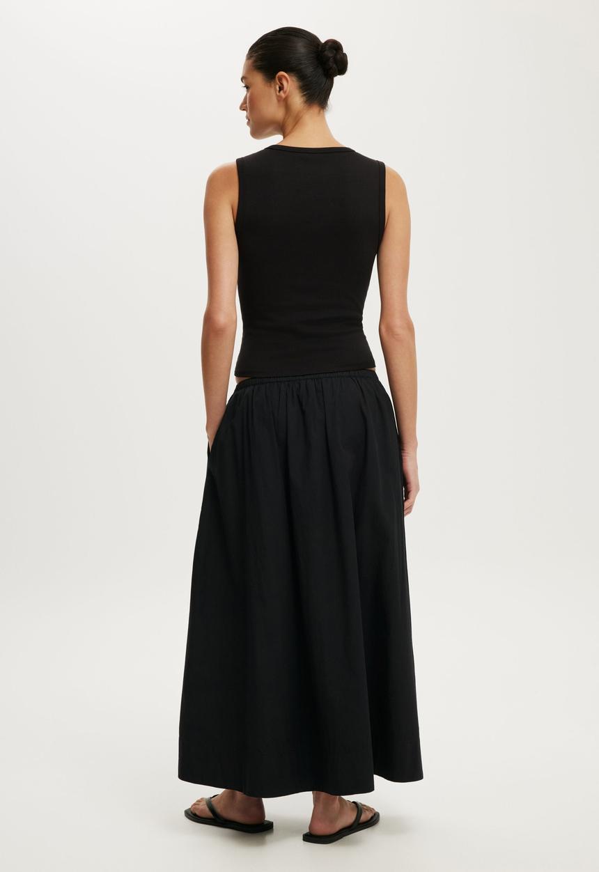 Cotton On - Zoe Maxi Skirt - Black