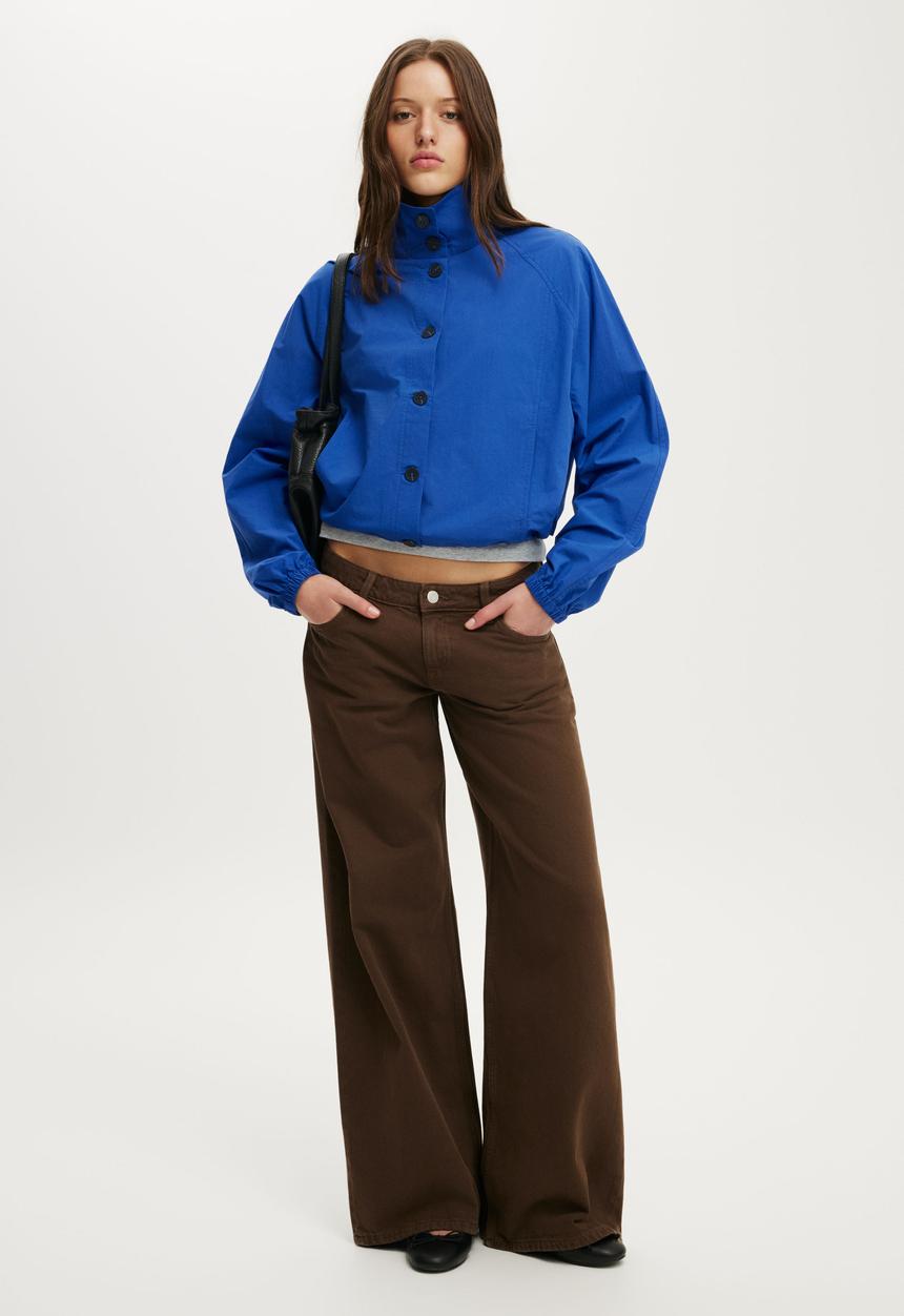 Cotton On - Arlen Spray Jacket - Cobalt