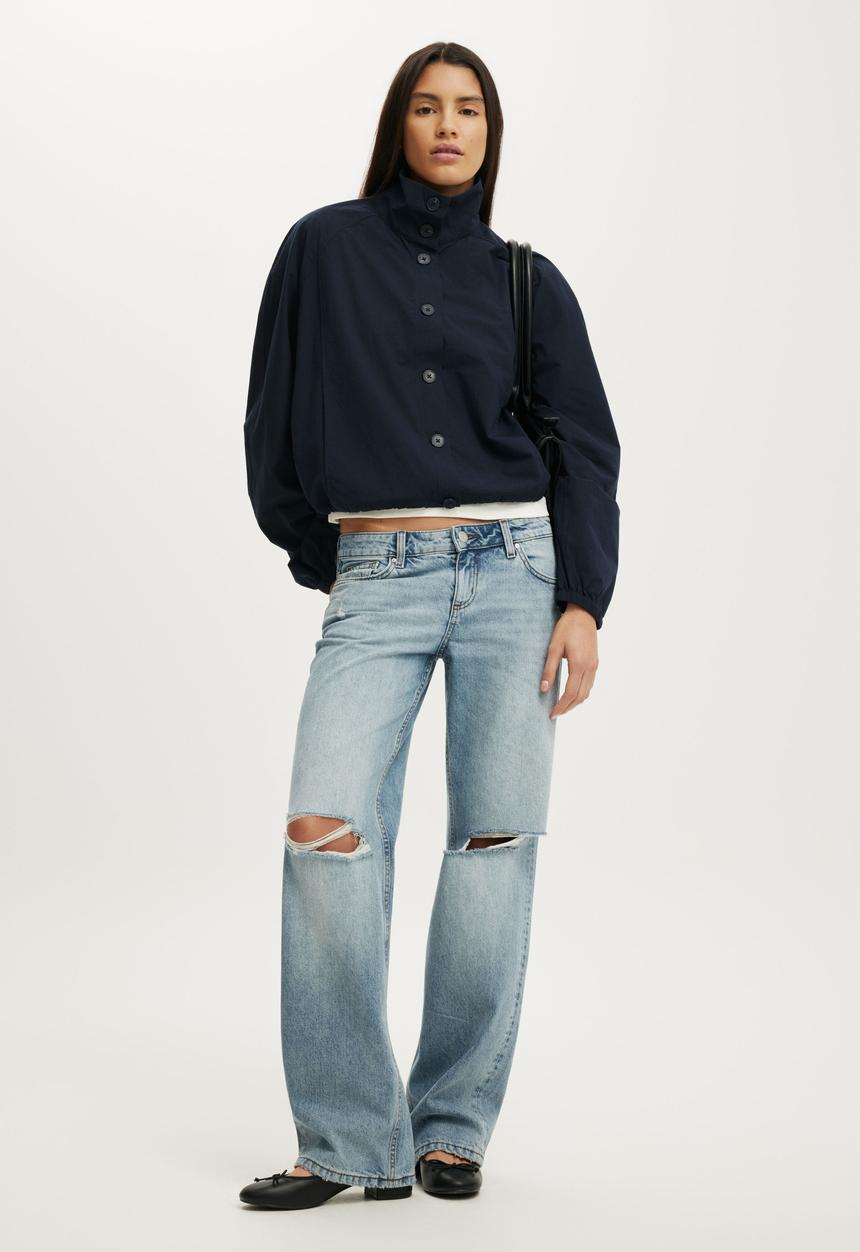 Cotton On - Arlen Spray Jacket - Shadow Navy