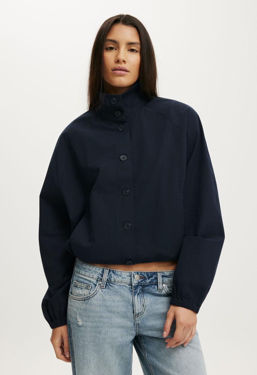 Cotton On - Arlen Spray Jacket - Shadow Navy
