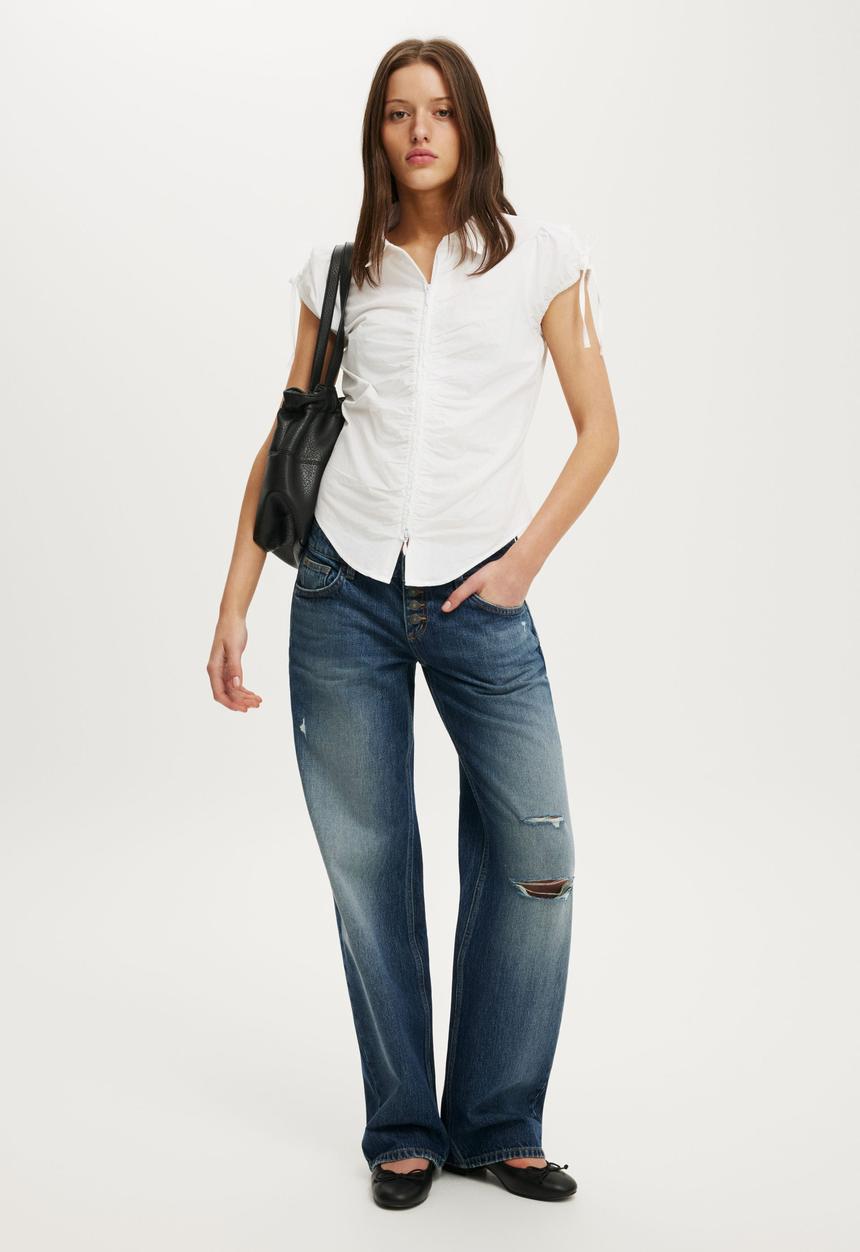 Cotton On - Jayden Shortsleeve Shirt - White