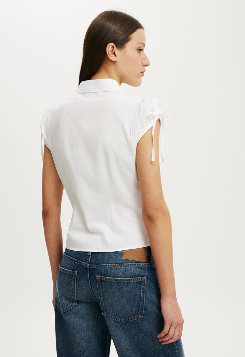 Cotton On - Jayden Shortsleeve Shirt - White