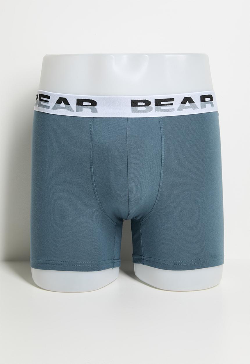 Bear - 3Pk Core Bodyshort - Blue Multi