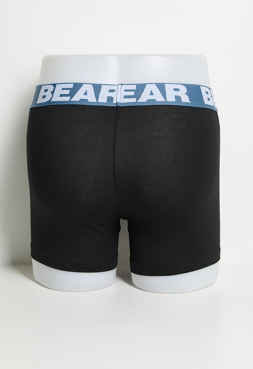 Bear - 3Pk Fashion Bodyshort - Blue Multi