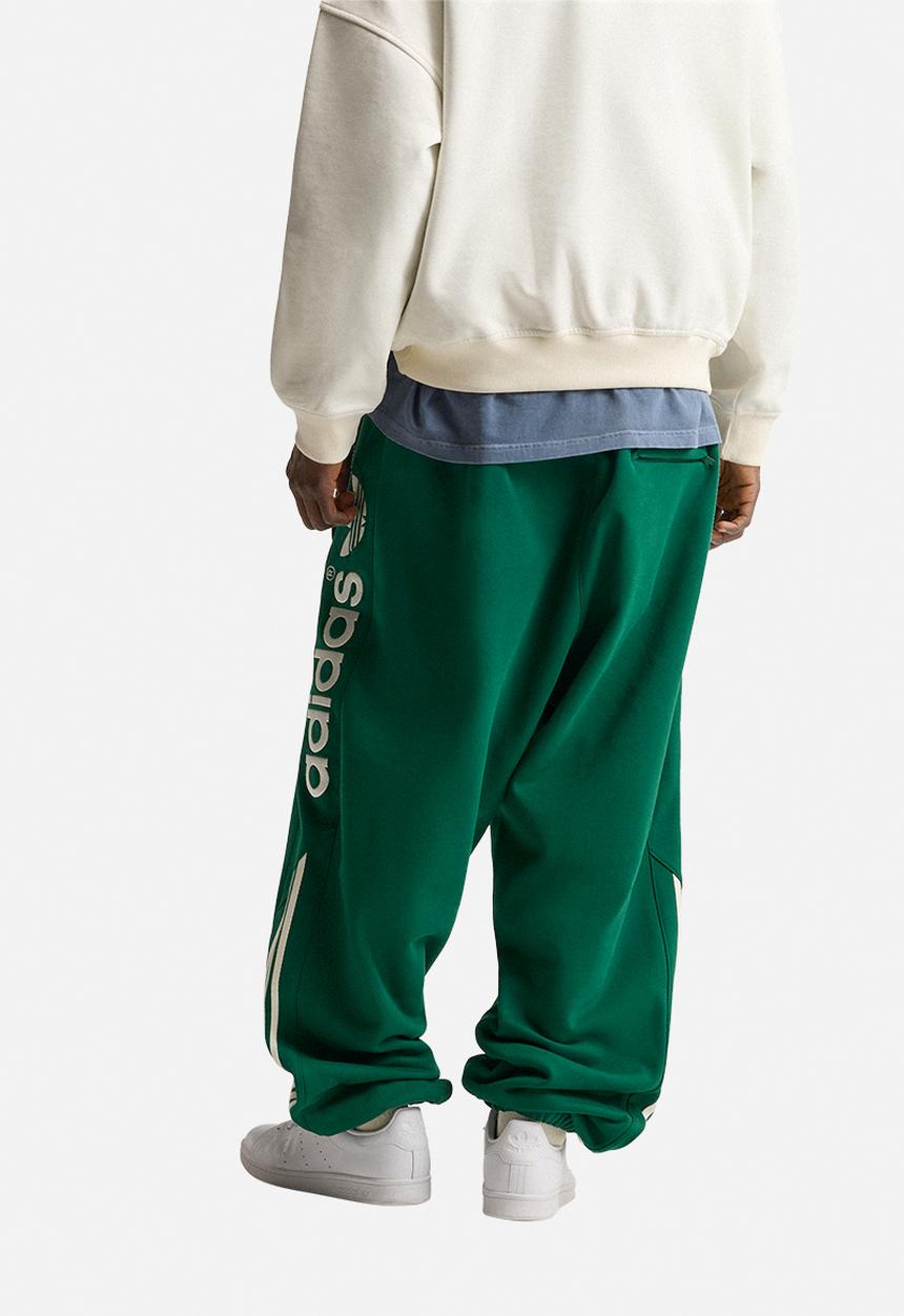 adidas Originals - Signature Sweats Block  Sweatpants - Dark Green