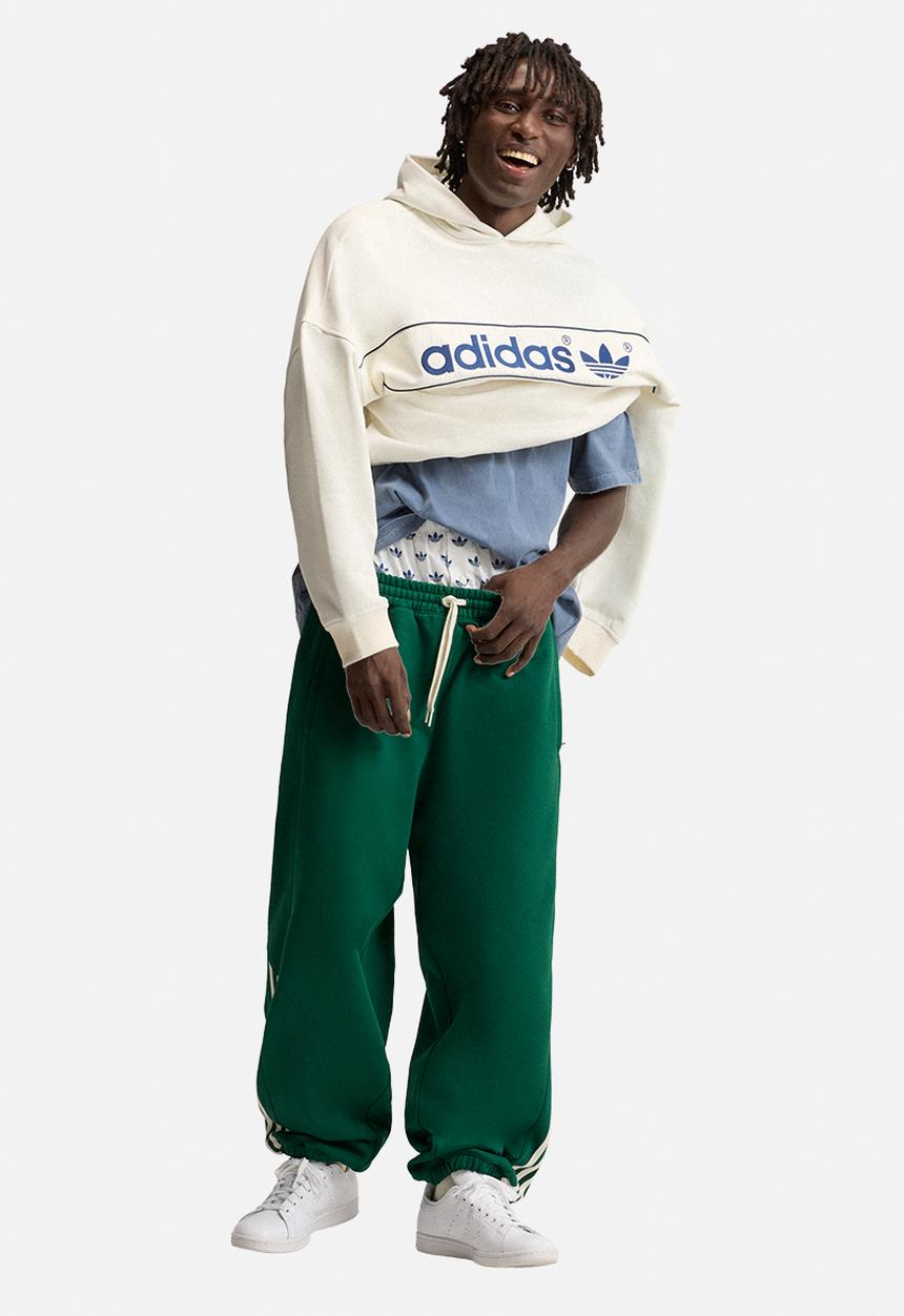 adidas Originals - Signature Sweats Block  Sweatpants - Dark Green