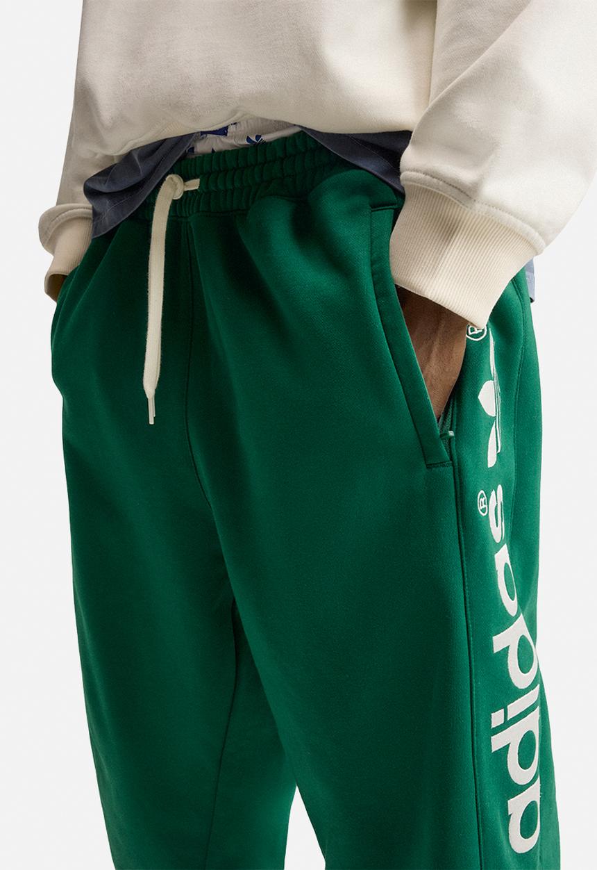 adidas Originals - Signature Sweats Block  Sweatpants - Dark Green