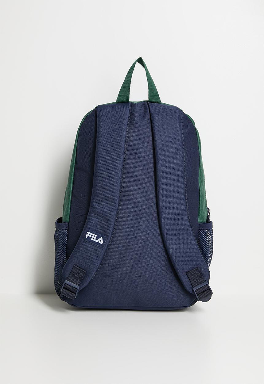 FILA - Ainsley Backpack - Evergreen/ Fila Blue