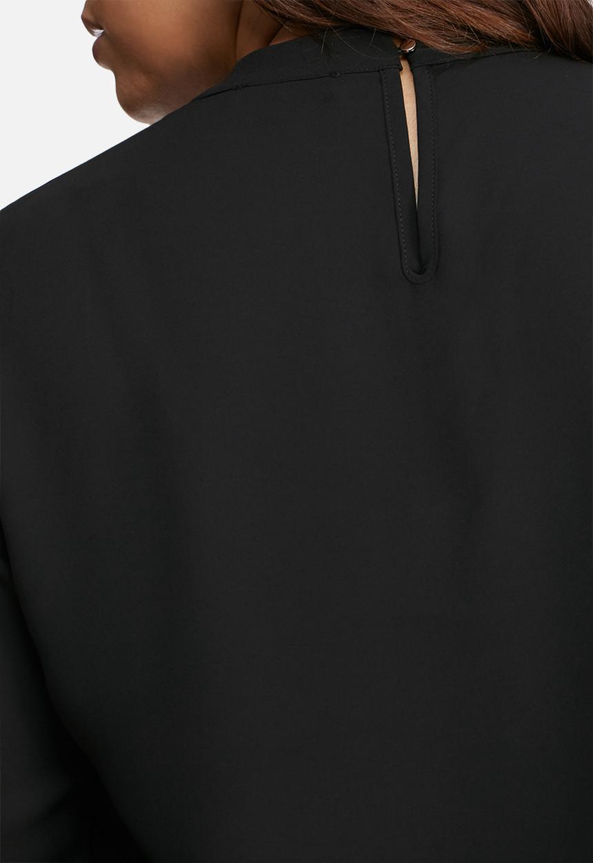 Missguided - Plus size choker blouse