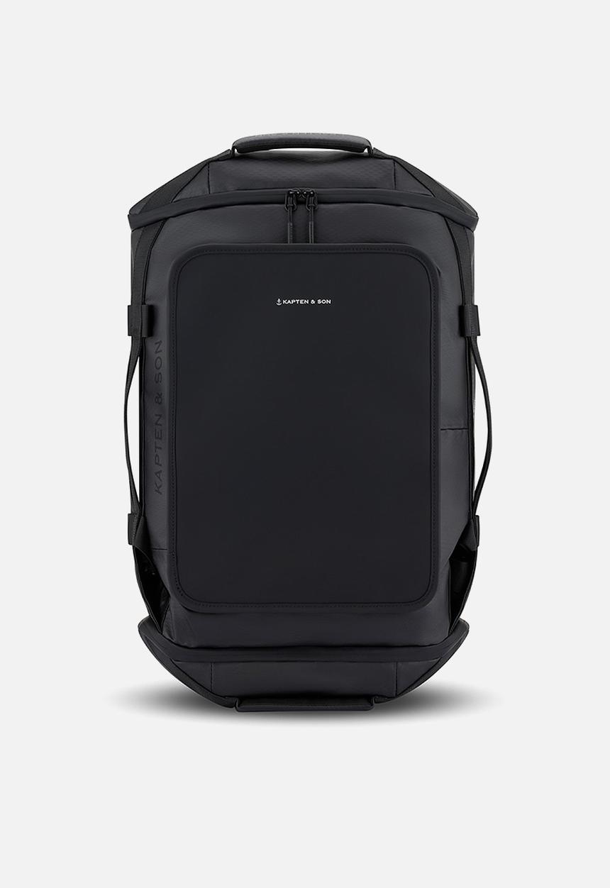 Kapten & Son - Lisbon Duffle Backpack S - All Black