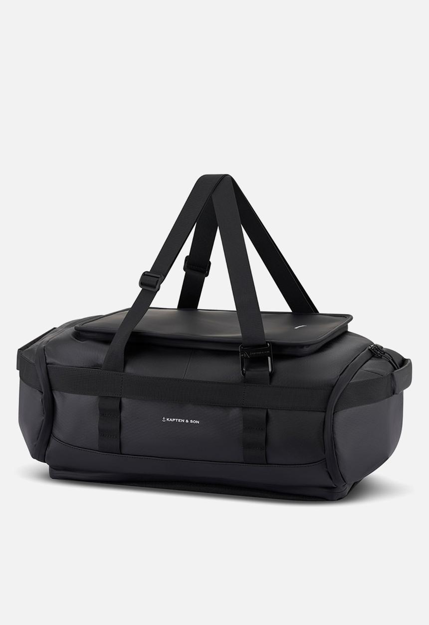 Kapten & Son - Lisbon Duffle Backpack S - All Black