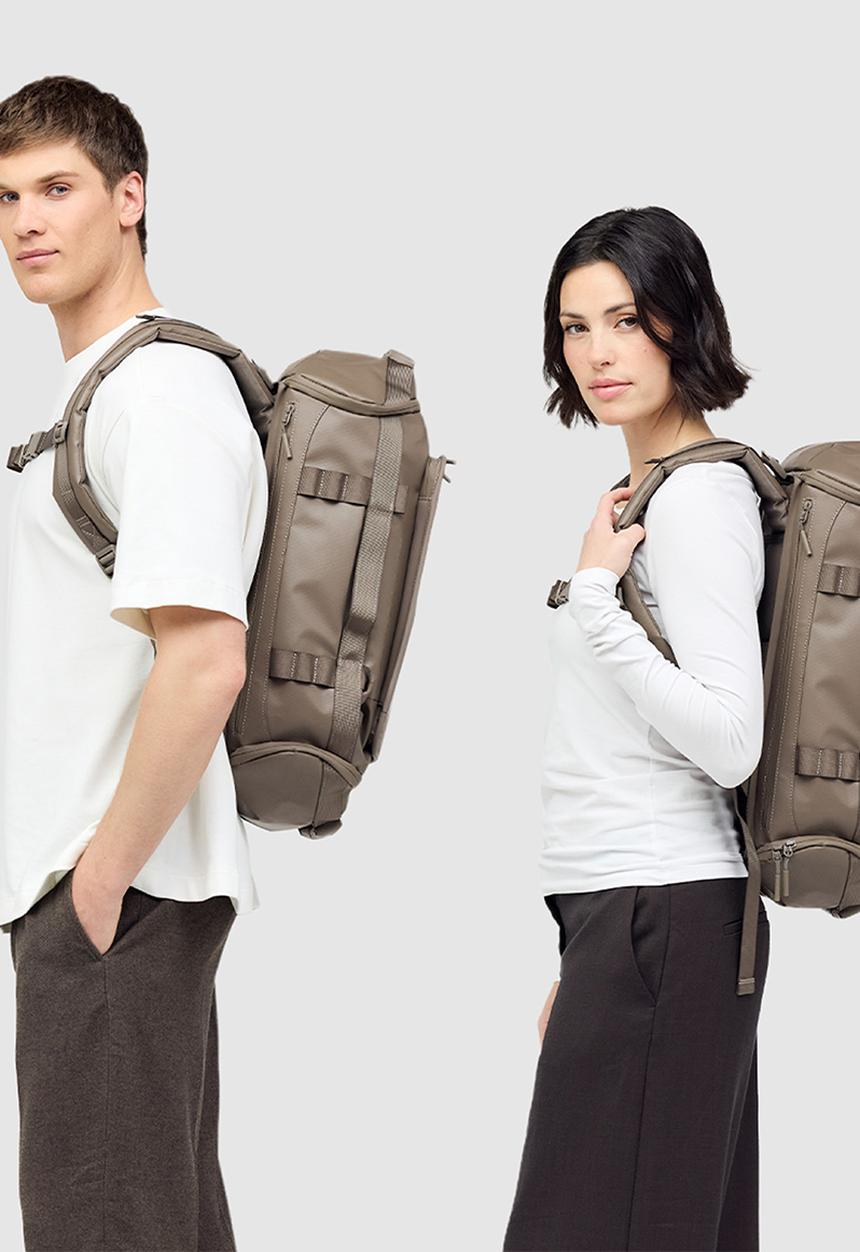 Kapten & Son - Lisbon Duffle Backpack S - Walnut