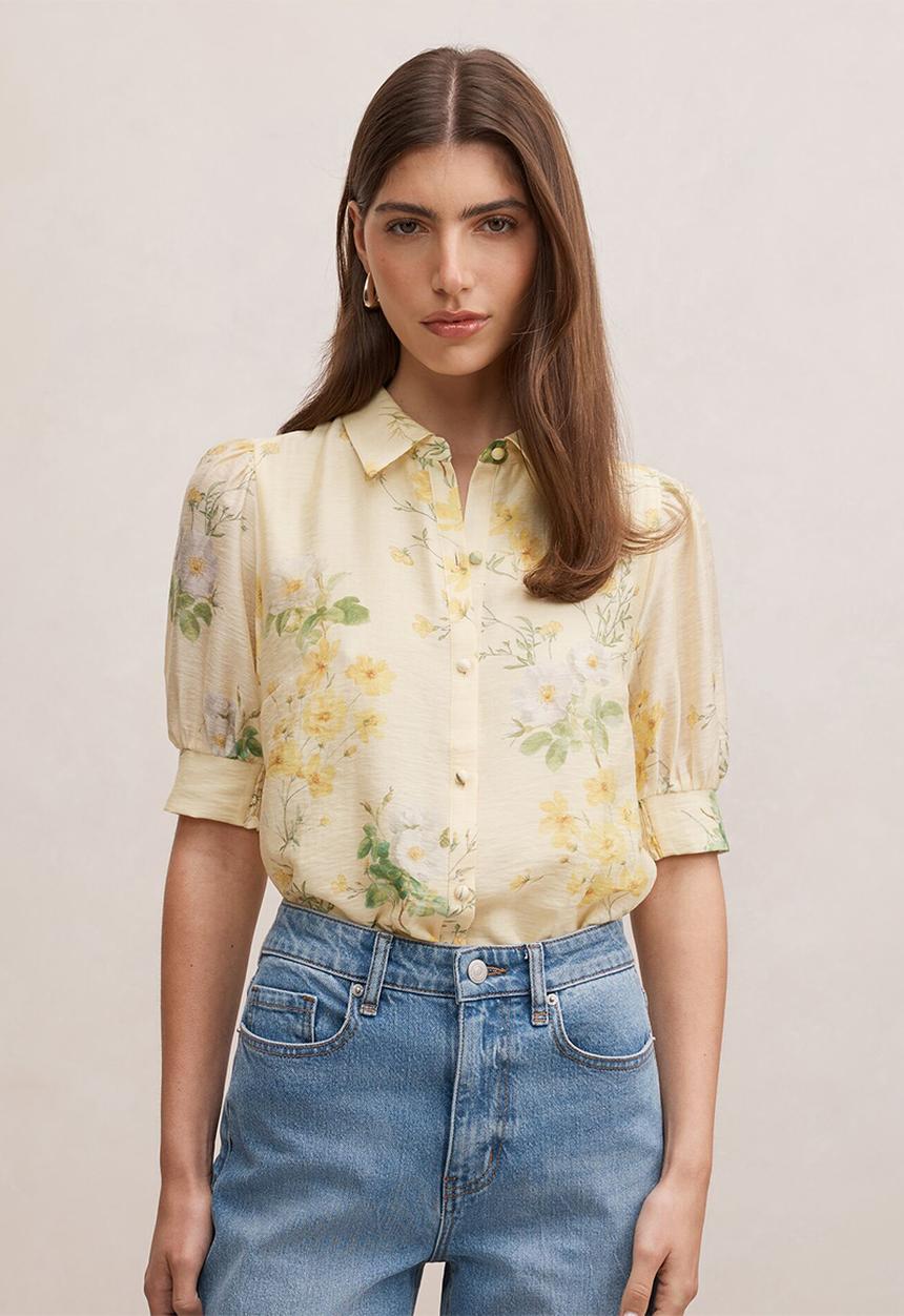Forever New - Finley printed blouse - saffia ditsy