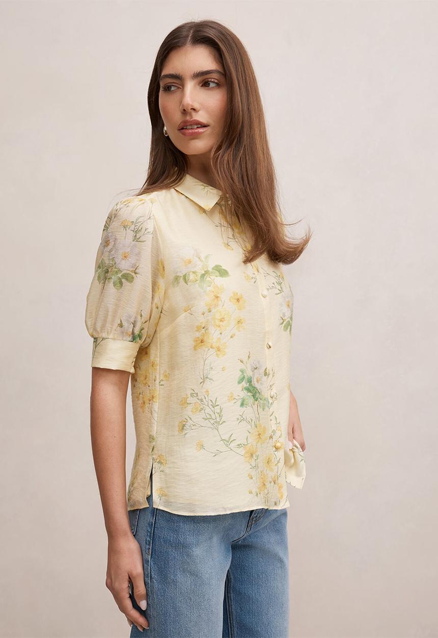 Forever New - Finley printed blouse - saffia ditsy