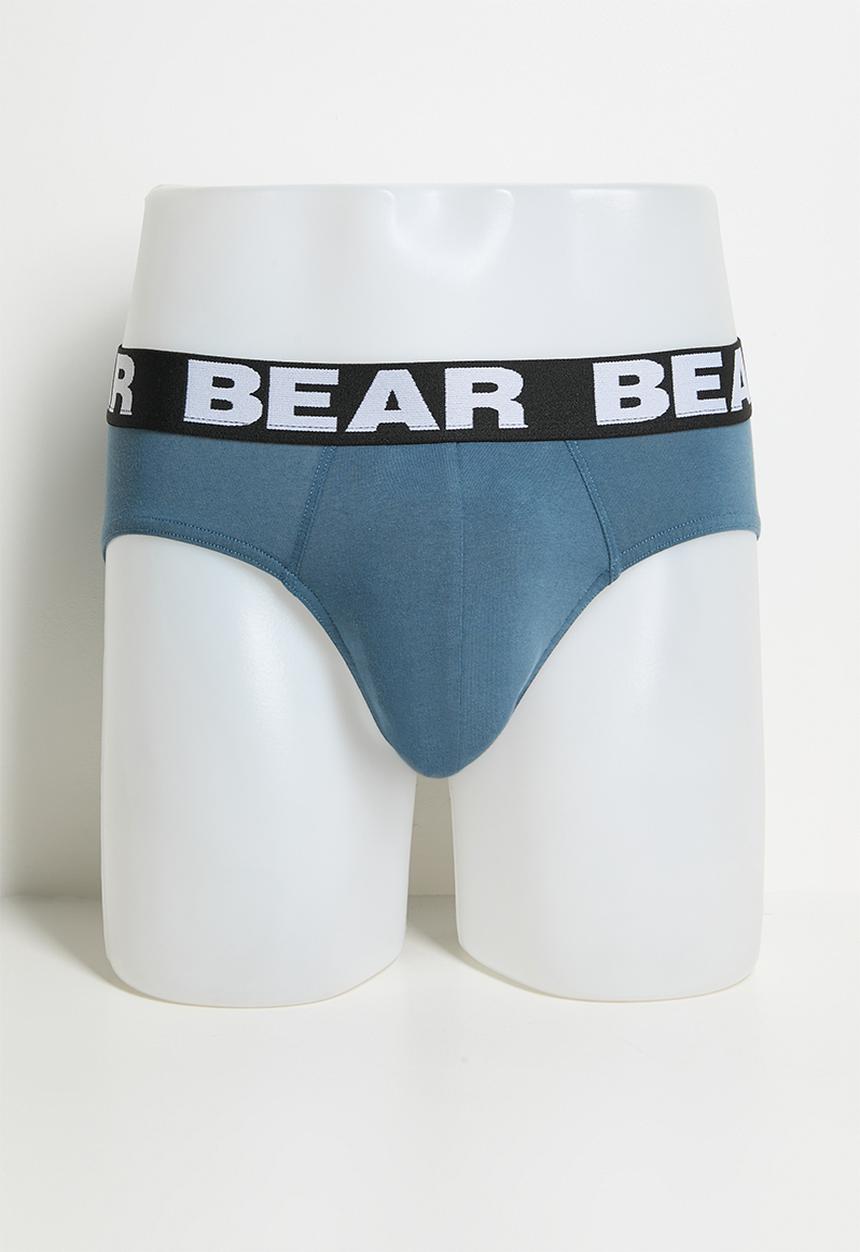 Bear - 2 Pack Brief - Navy/Denim Blue