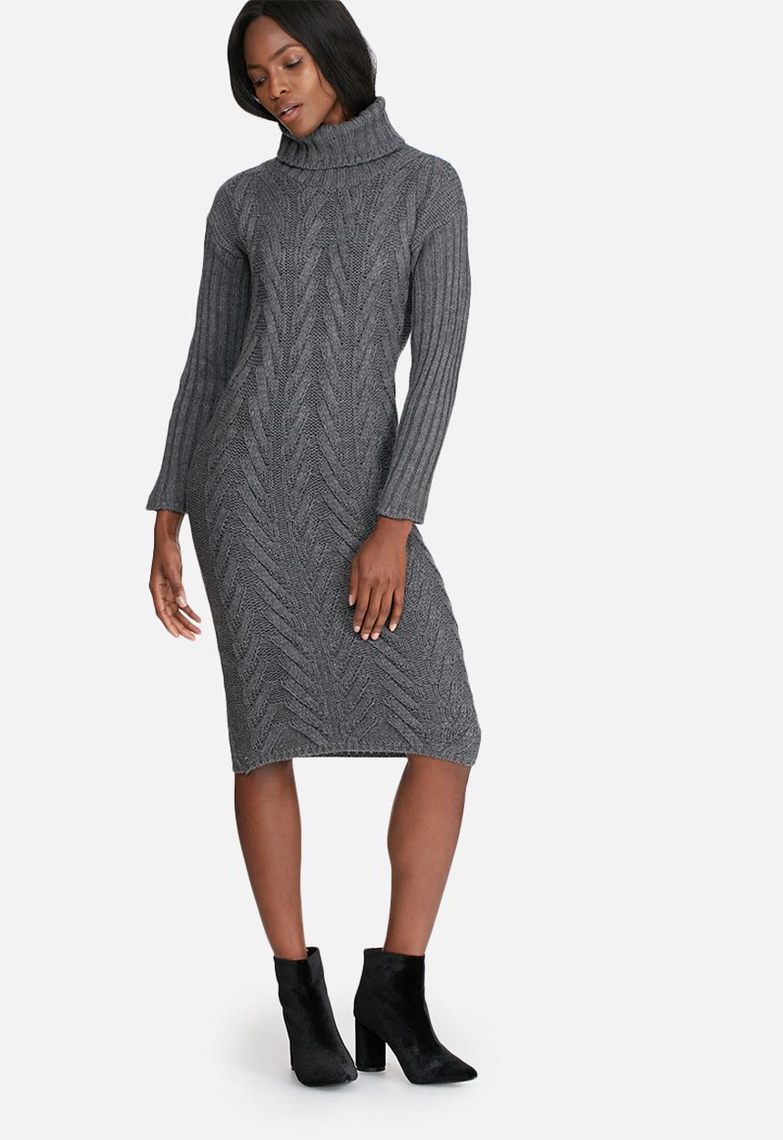 dailyfriday - Cabled midi dress
