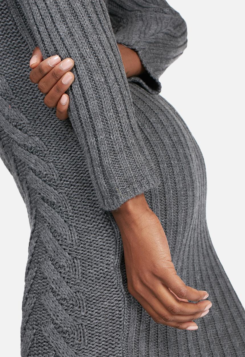 dailyfriday - Cabled midi dress