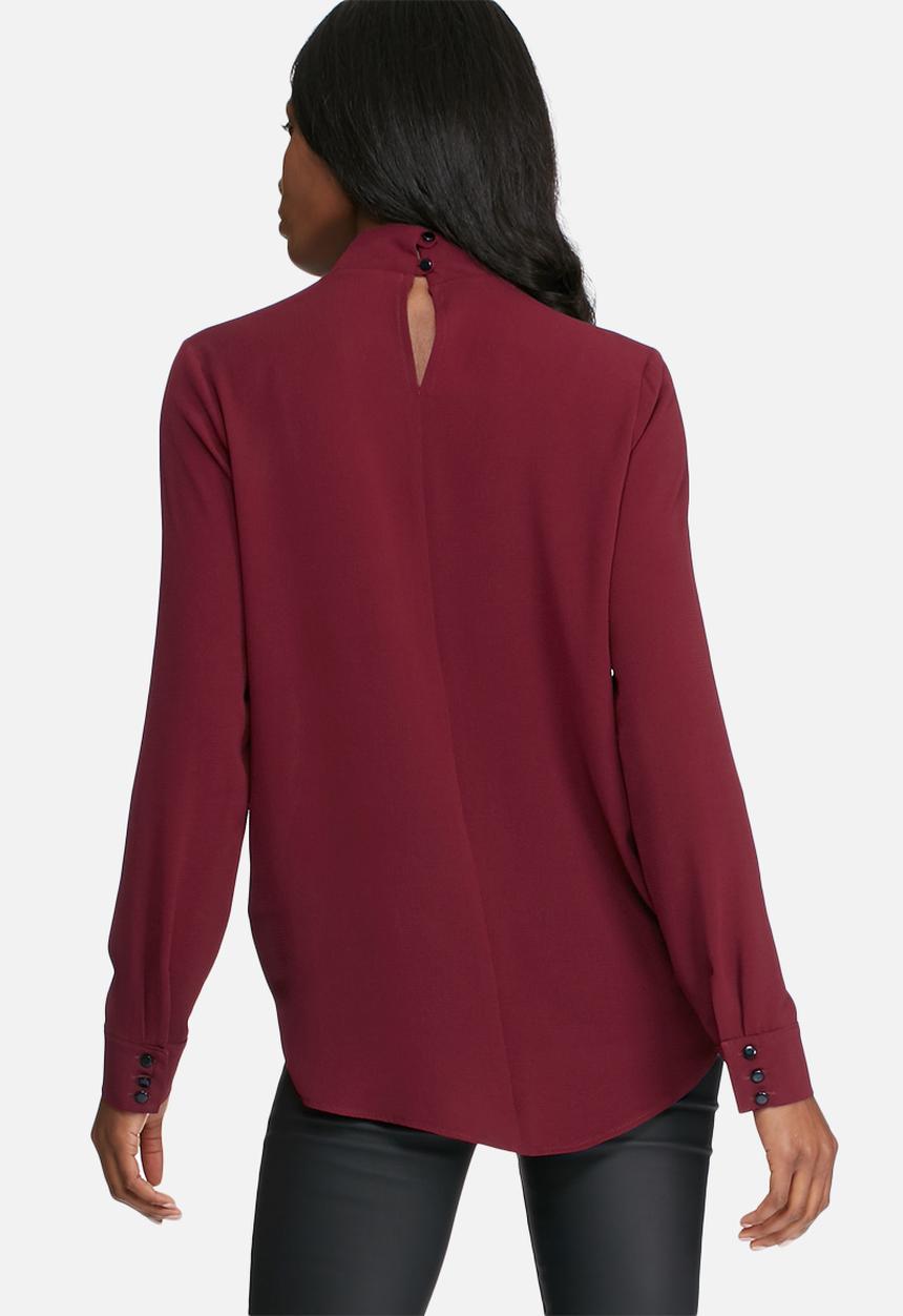 dailyfriday - Long sleeve choker blouse