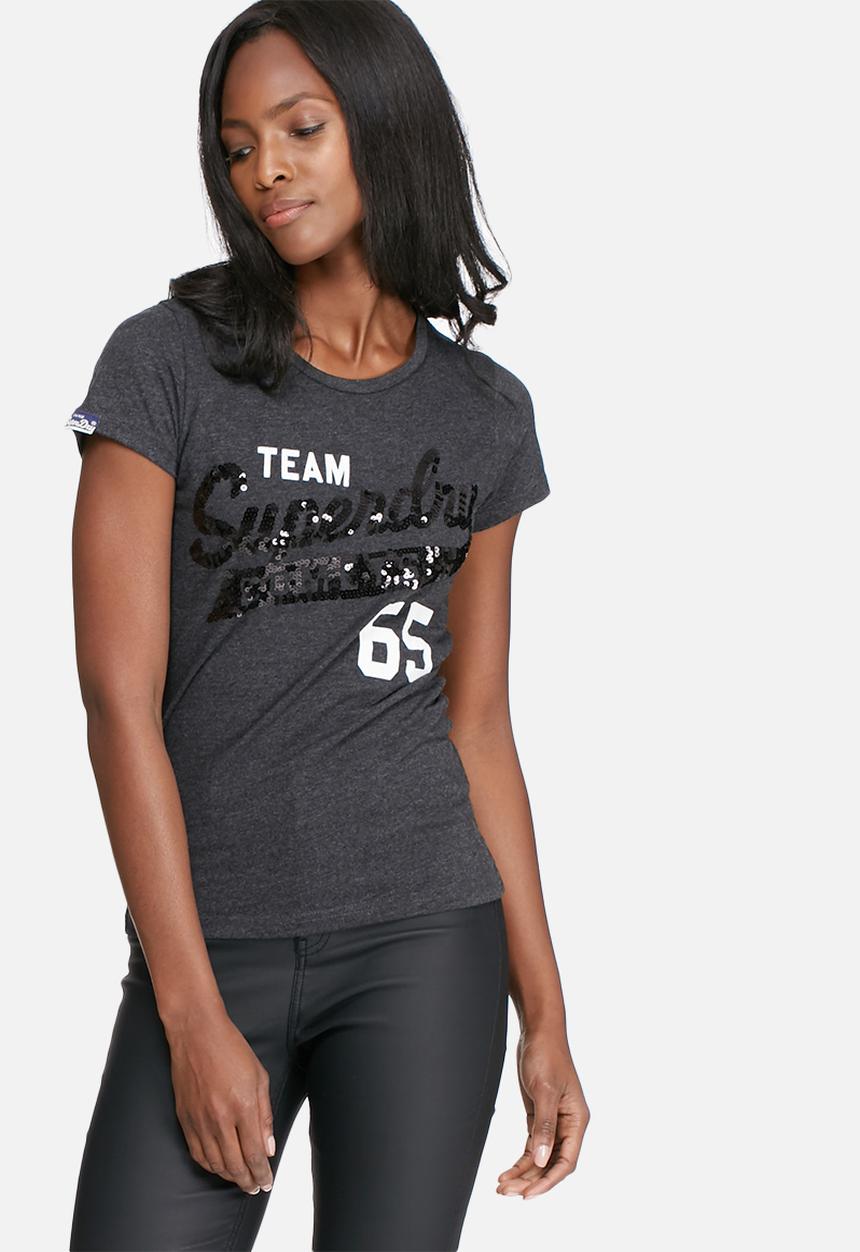Superdry. - Sequin team comets tee
