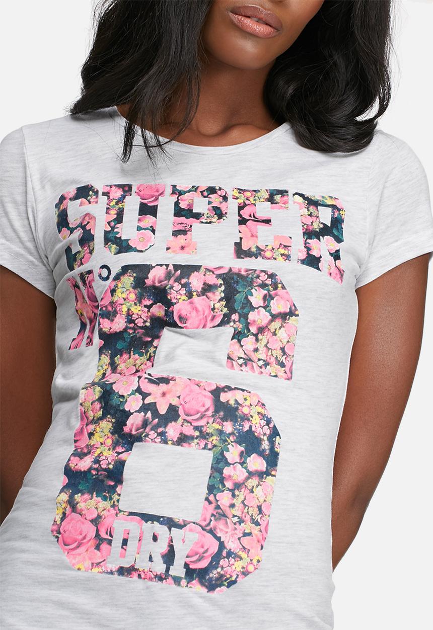 Superdry. - Super no 6 floral tee