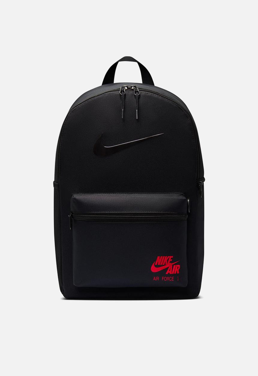 Nike - Nike Heritage Air Force 1 - Backpack (23L) - Black