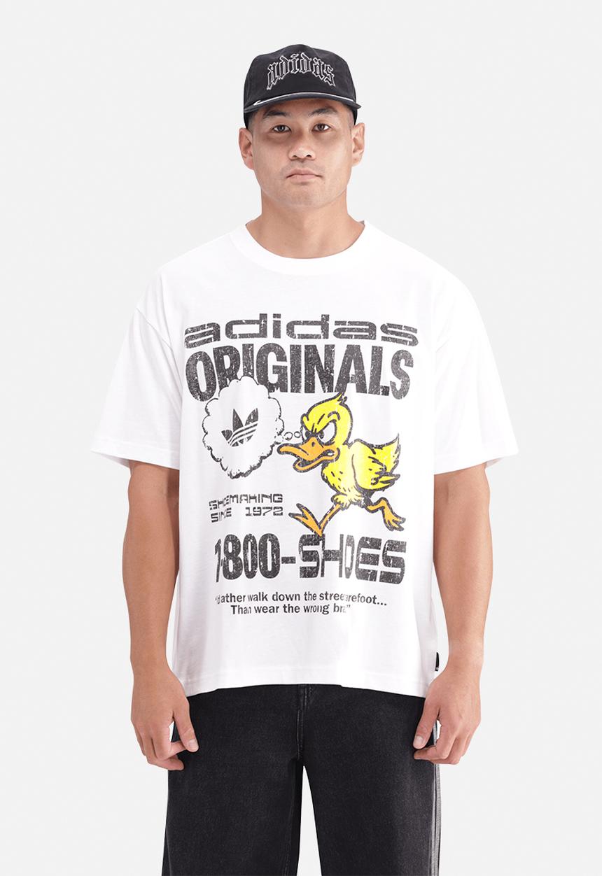 adidas Originals - DUCK GFX Tee - White