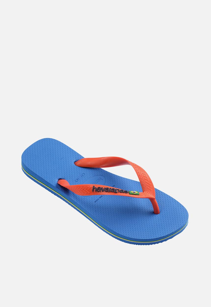 Havaianas - Brazil Logo - Blue/Orange