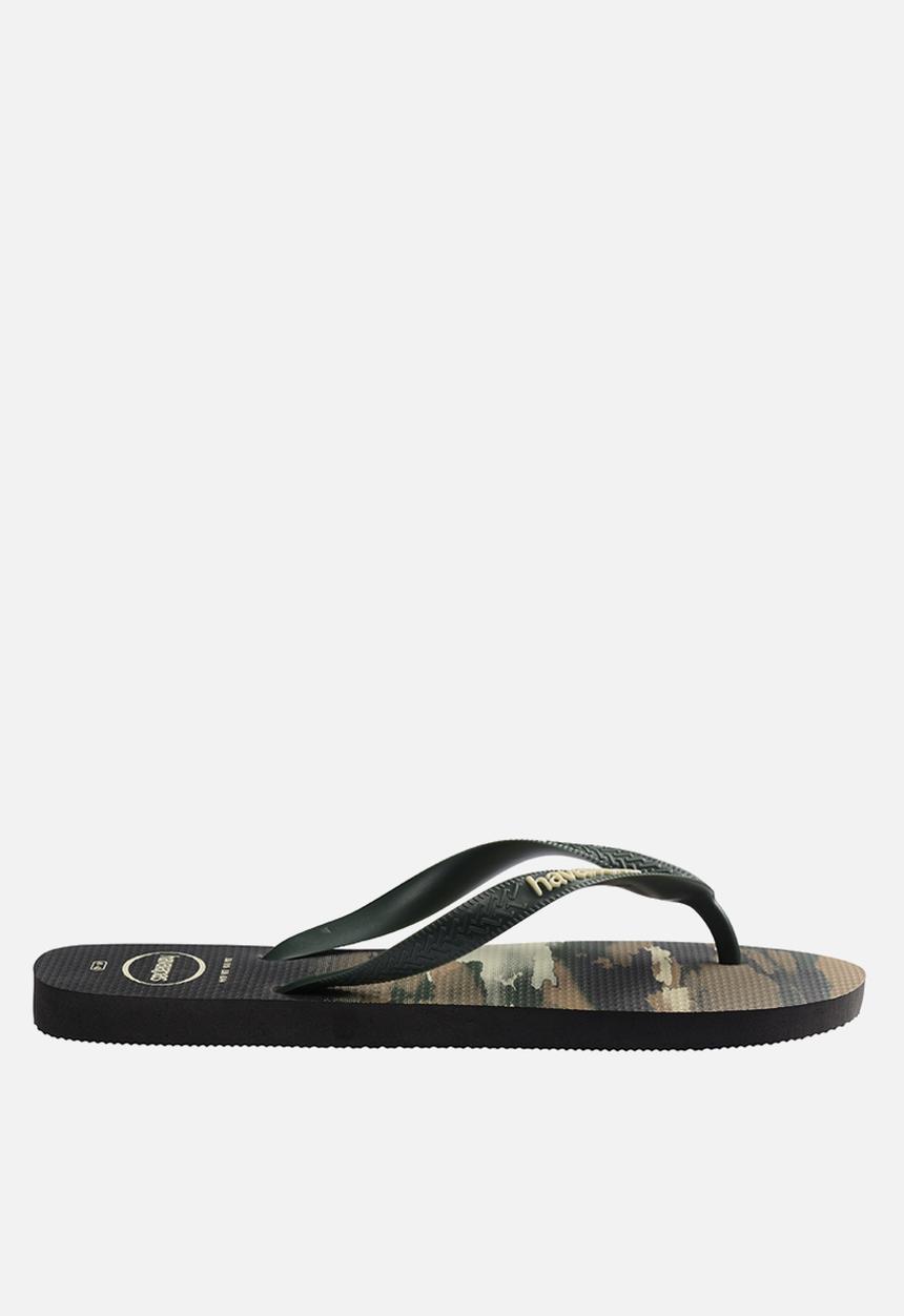 Havaianas - Top Camu - Black/Green Olive