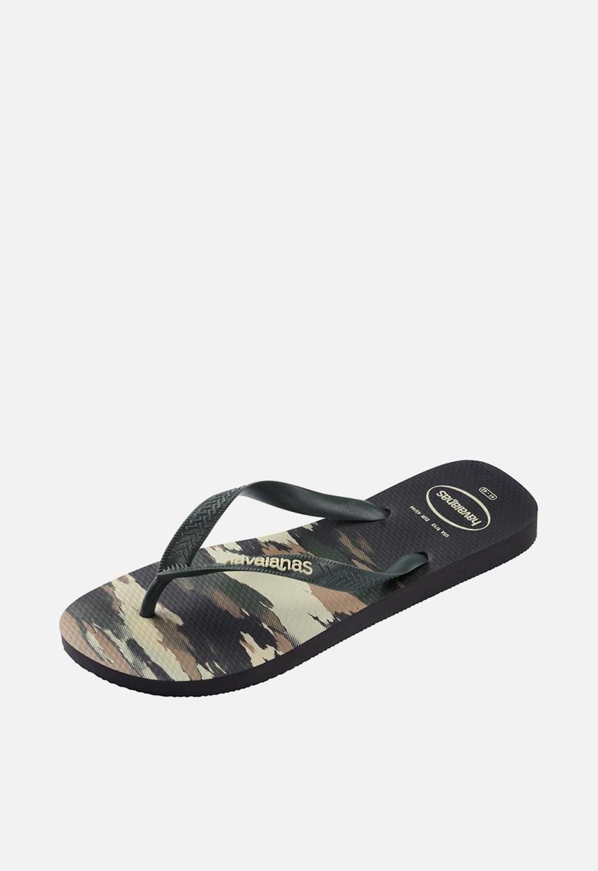 Havaianas - Top Camu - Black/Green Olive