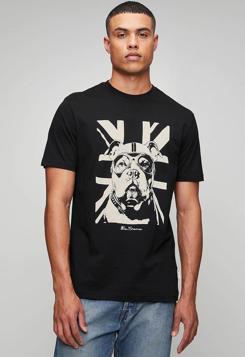 Ben Sherman - Bulldog Tee Shirt - Black