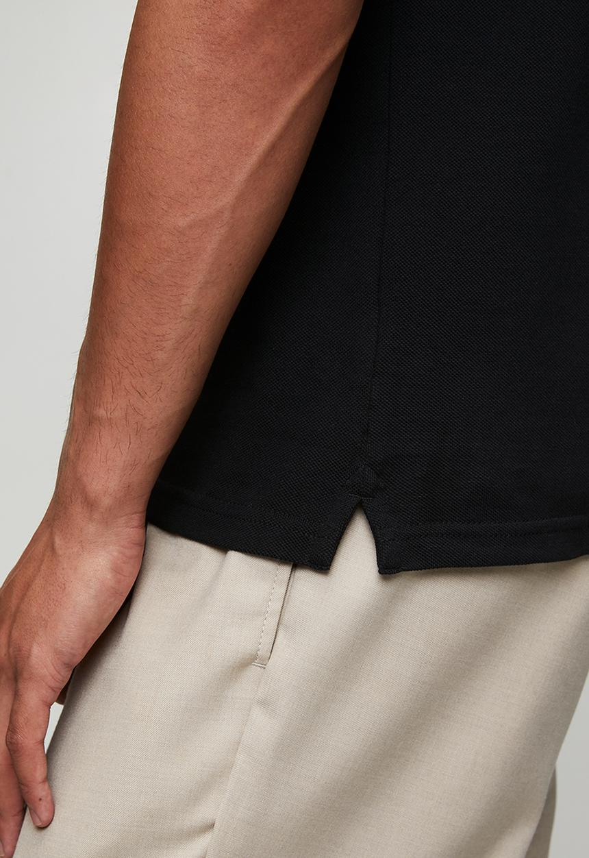 Ben Sherman - Benjamin Polo S/S - Black