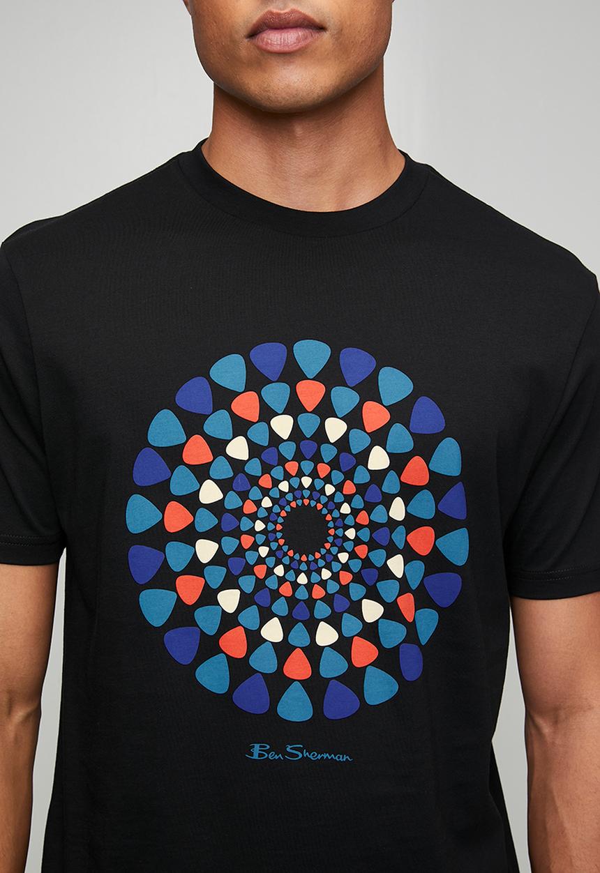 Ben Sherman - Plectrum Target Tee Shirt - Black