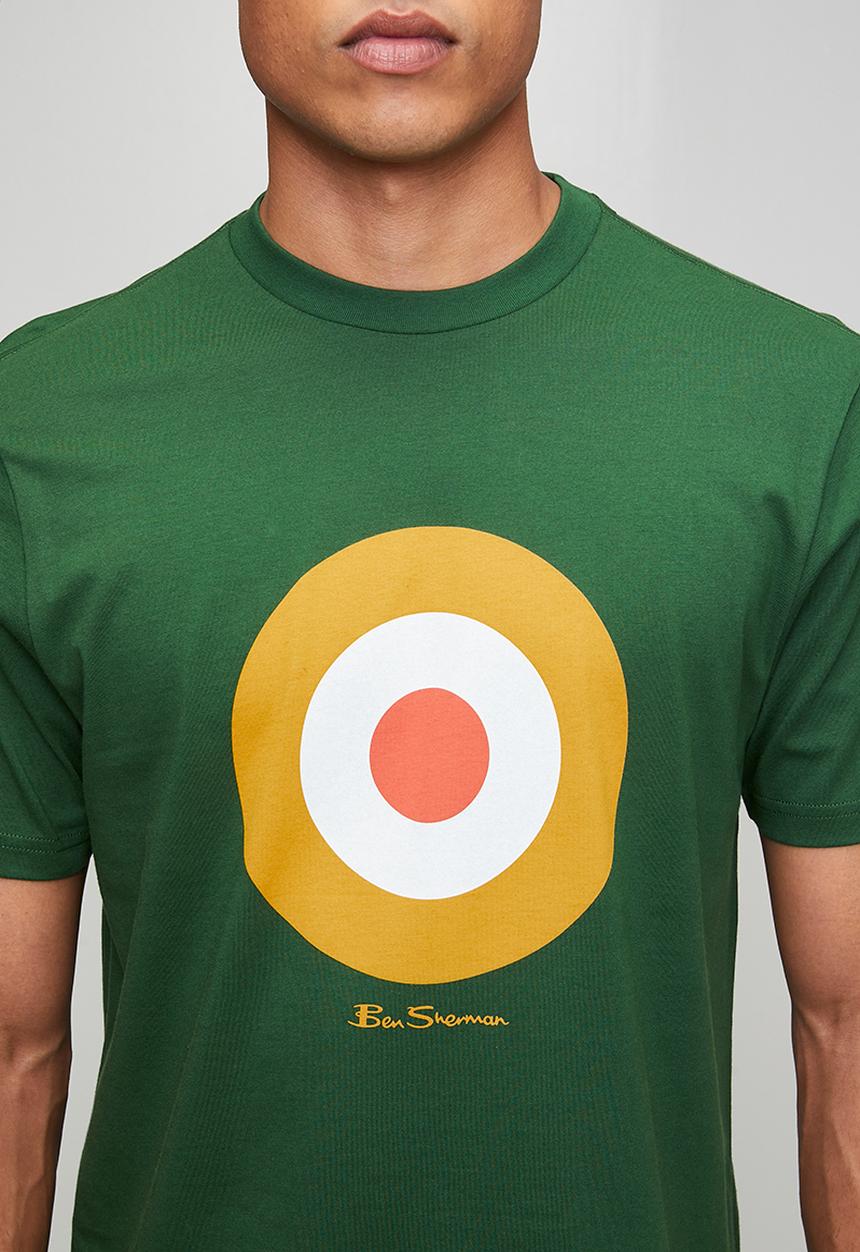 Ben Sherman - Target Tee Shirt - Forest Green