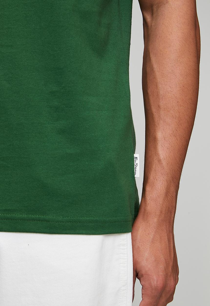 Ben Sherman - Target Tee Shirt - Forest Green