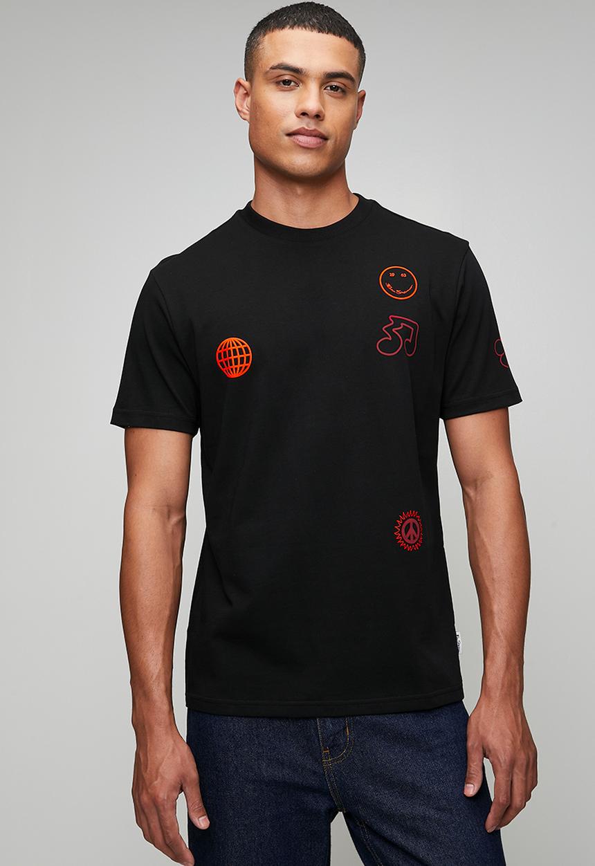 Ben Sherman - Festival Tee Shirt 260Gsm - Black