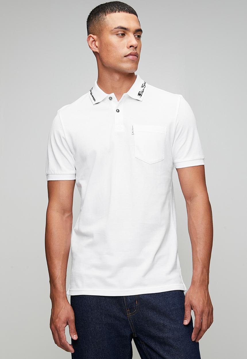Ben Sherman - Benjamin Polo S/S - White