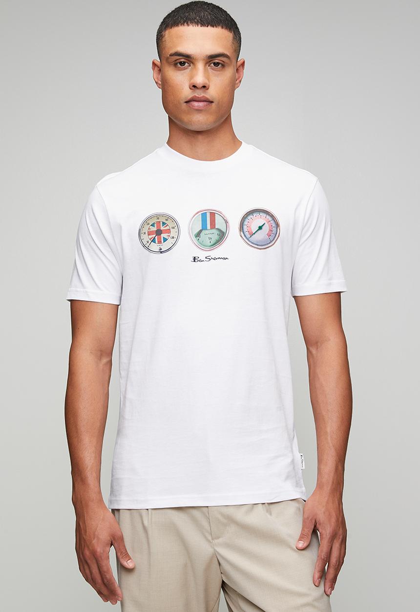 Ben Sherman - Speed Tee Shirt - White