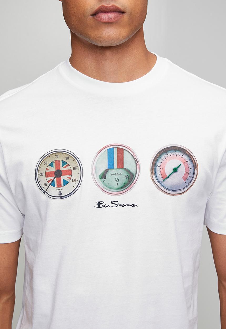 Ben Sherman - Speed Tee Shirt - White