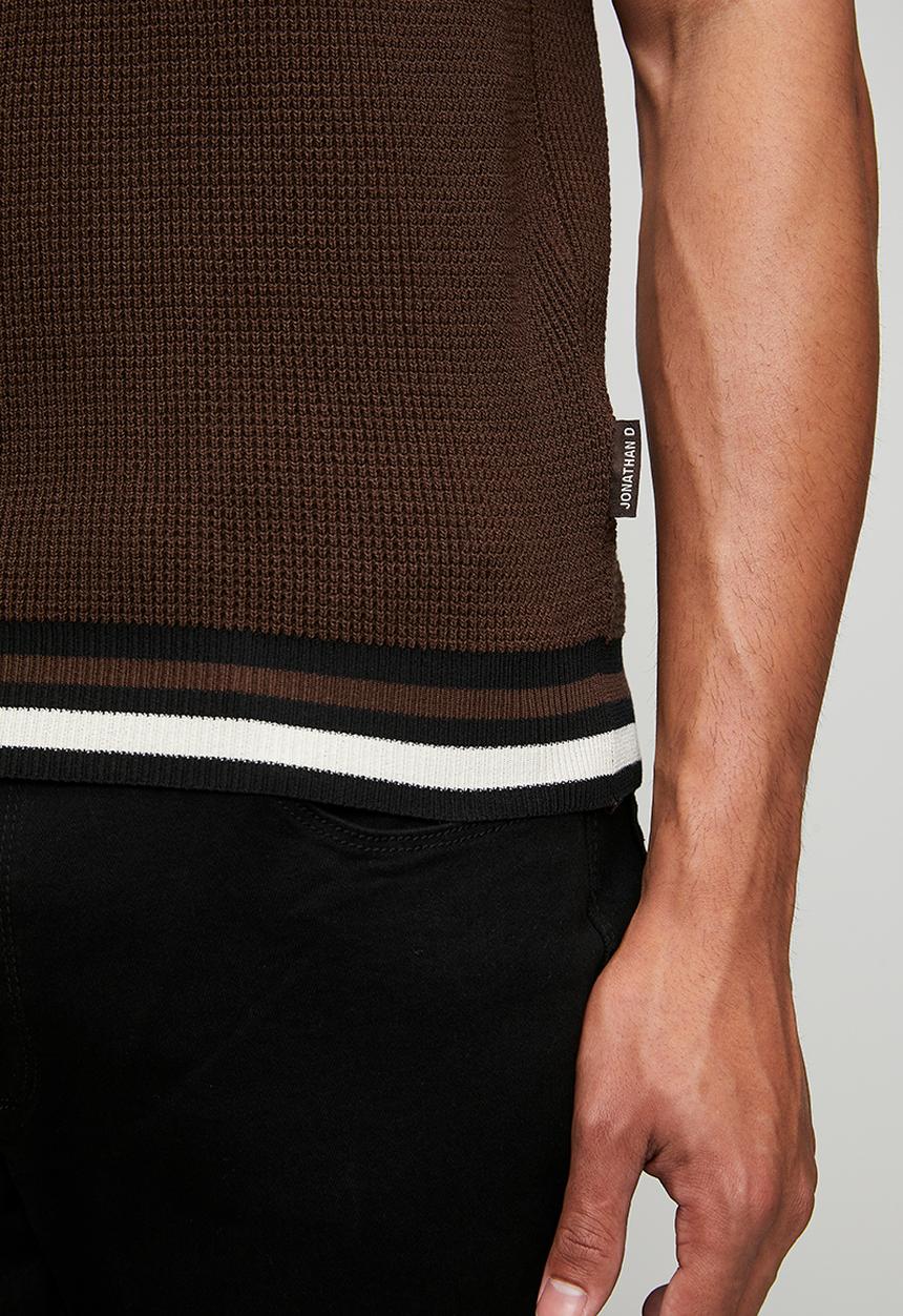 Jonathan D - Theo Knitwear - Choc