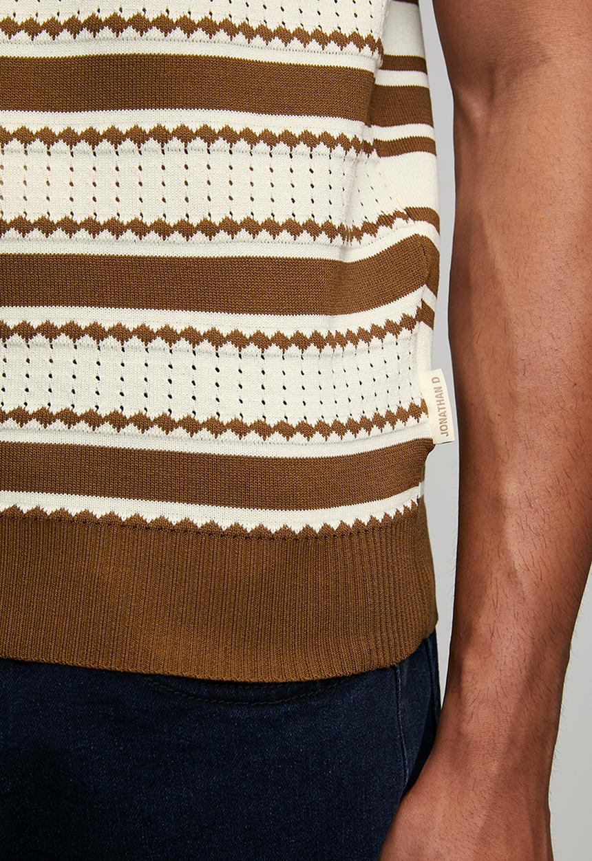 Jonathan D - Dino Knitwear - Brown