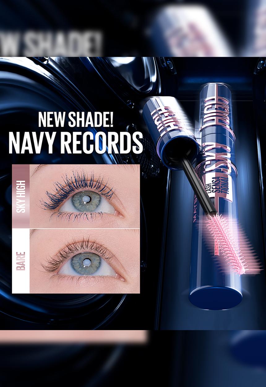 Maybelline - Lash Sensational Sky High Mascara  - Navy