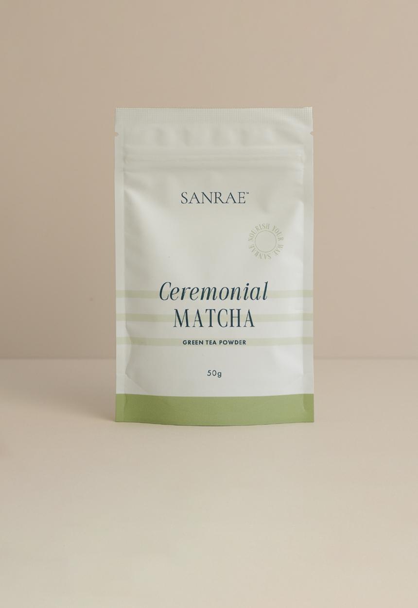 SANRAE™ - Ceremonial Matcha Green Tea Powder - 50g