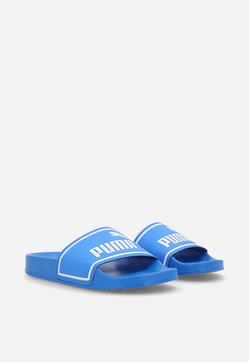 PUMA - Poolcat 2.0 Slide Jr Zadp - Ultra Blue-Puma White