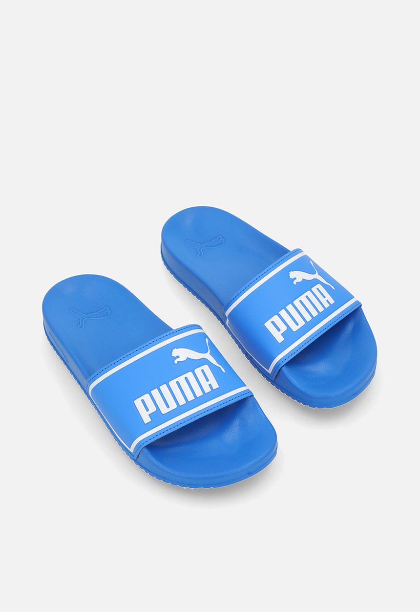 PUMA - Poolcat 2.0 Slide Jr Zadp - Ultra Blue-Puma White