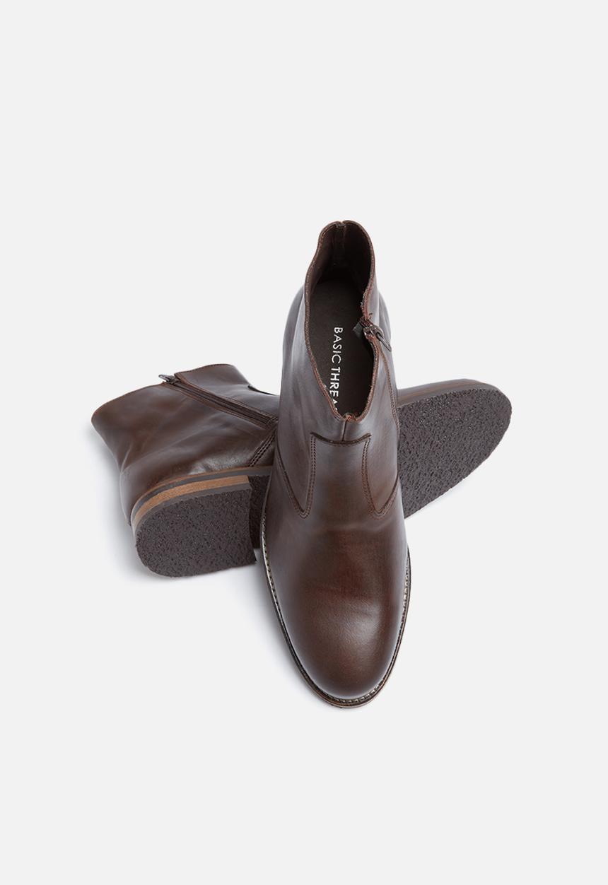 basicthread - Junior leather boot