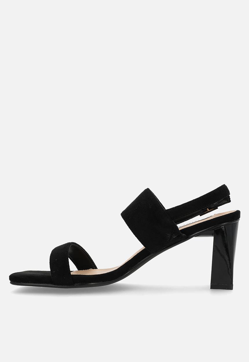 Madison® - Joy open toe slingback - black